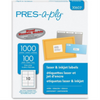 30603 PRESAPLY LABEL, LASER, 2" X 4" WHITE, 1000 LABELS Avery
