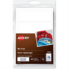 Avery Hand-write No-Iron Clothing Labels, Asstd Shapes & Sizes, White, 45 labels/pkg Avery