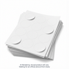 Avery Laser/Inkjet Matte White Labels, 2" Diam, Permanent, 10 sheets/env, 120 labels/env Avery