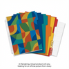 Avery Laser/Inkjet   Big TabTM Reversible Dividers 5 Tab, 1 Set, Instinct Pattern Avery