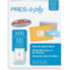 30604 PRESAPLY LABEL, LASER, 3 1/3" X 4" WHITE, 600 LABELS Avery