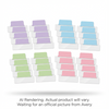 Avery Hand-write UltraTabs Margin Tabs, Pastel Colours, Lavender, Lt Blue, Lt Green, Pink, 48 pack Avery