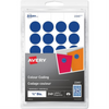 2345 Avery? Removable Colour Coding Labels for Laser and Inkjet Printers, ?"  Blue / Removable Avery
