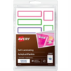 2363Avery? Self-Laminating Labels Handwrite, Assorted Sizes  Assorted Colours / Permanent Avery