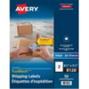8126 WHITE, TRUEBLOCK, 5 1/2" X 8 1/2", PERMANENT,  25 SHEET Avery
