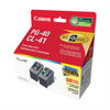 Canon PG-40/CL-41 Ink Value Pack w. 50SH Photo Paper Canon