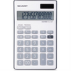 SHARP EL124TBGY Twin Power 12-digit Display Desktop Calculator-Grey SHARP Canada