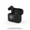 SHARP HP-TW47 True Wireless Earbuds with LCD Smart Case ? Black SHARP Canada