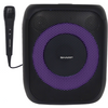 Sharp PS-914 Compact Portable Party Speaker ? 20W RMS, Bluetooth 5.3 & LED Lights SHARP Canada