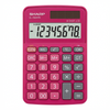 Sharp EL-760RPK Twin Power XL 8-Digit Display Desktop Calculator ? Stylish Raspberry Pink Finish SHARP Canada
