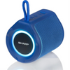 Sharp GX-BT190-BL Compact Waterproof Bluetooth Speaker with LED Light Show ? 15H Battery, Blue SHARP Canada
