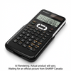 SHARP EL510RT 169-Function 10+1 Display Scientific Calculator ? Black SHARP Canada
