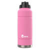 bubba Trailblazer Stainless Steel Water Bottle, 40 oz (1.18 L), Vacuum-Insulated, Straw Lid, Azalea bubba