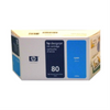HP 80 Cyan Ink Cartridge, 350ml, WW HP Canada
