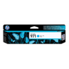 HP 971 Cyan Ink Cartridge HP Canada