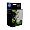 HP 62 Tri-clr/Blk Ink Crtg Combo 2-Pack HP Canada