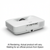 EPSON PowerLite 810E Ultra Short-throw Laser Projector, Wifi Miracast, 5000 Lumens, 1080p with 4KE, White Epson
