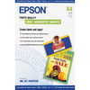 Epson Photo Quality Self-Adhesive Sheets, A4 size (8 Epson