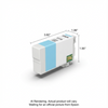 Epson Ultrachrome PRO10 Light Cyan Ink Cartridge, 25 Epson