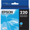 T220220S Epson 220 Durabrite Ultra Cyan Original Ink Cartridge Epson