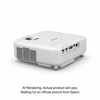 EPSON PowerLite L210SF Short-throw Laser Projector, Wifi Miracast, 4000 Lumens, 1080p, White Epson