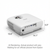 EPSON PowerLite 760W Ultra Short-throw Laser Projector, Wifi Miracast, 4100 Lumens, WXGA, White Epson