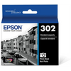 T302120S Epson 302 Photo Black Original Ink Cartridge Epson
