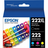 T222XL-BCS Epson T222 Black and Color Combo Ink Cartridges, Epson
