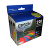T220520S Epson 220 Durabrite Ultra Combo Pack Color Original Ink Cartridge Epson