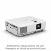 EPSON PowerLite L260F Laser Projector, Wifi Miracast, 4600 Lumens, 1080p, White Epson