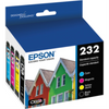 T232120-BCS Epson T232 Black and Color Combo Ink Cartridges, Epson