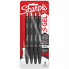 Sharpie S-Gel, Gel Pens, Ultra Fine Point (0.38 mm), Black, 4 Count Sharpie