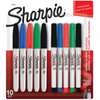 Sharpie Permanent Markers, Fine and Ultra-Fine Points, Assorted, 10 Count Sharpie