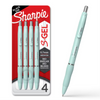 Sharpie S-Gel, Fashion Barrel, Medium Point (0.7mm), 4 Count Sharpie