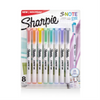 Sharpie S-Note Duo Dual-Ended Creative Markers, Part Highlighter, Part Art Marker, Assorted Colours, Fine and Chisel Tips, 8 Count Sharpie