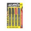 Sharpie PRO Permanent Markers, Fine Point, Assorted Colours, 4 Count Sharpie