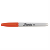 Sharpie Permanent Marker, Fine Point, Orange, 1 Count Sharpie