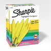 Sharpie Pocket Highlighters, Narrow Chisel Tip, Yellow, 36 Count Sharpie