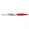 Sharpie Retractable Permanent Marker, Fine Point, Red, 1 Unit Sharpie