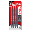 Sharpie S-Gel, Gel Pens, Medium Point (0.7mm), Moonlit Midnight Barrel, Black Ink, 4 Count Sharpie