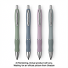 Sharpie S-Gel, Gel Pens, Medium Point (0.7mm), Assorted Fashion Barrels, Black Ink, 4 Count Sharpie