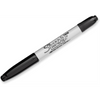 Sharpie Twin Tip Permanent Marker, Fine and Ultra Fine, Black, 1 Unit Sharpie