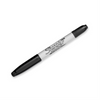 Sharpie Twin Tip Permanent Marker, Fine and Ultra Fine, Black, 1 Count Sharpie