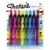 Sharpie Retractable Highlighters, Chisel Tip, Assorted Colours, 8 Count Sharpie