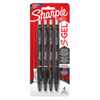 Sharpie S-Gel, Gel Pens, Medium Point (0.7 mm), Assorted Colours, 4 Count Sharpie