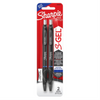 Sharpie S-Gel, Gel Pens, Medium Point (0.7 mm), Blue Ink Gel Pen, 2 Count Sharpie
