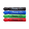 Sharpie Flip Chart Markers, Bullet Tip, Assorted Colours, 4 Count Sharpie