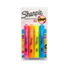 Sharpie Tank Highlighters, Chisel Tip, Assorted Colours, 4 Count Sharpie