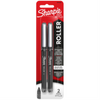Sharpie Rollerball Pen, Needle Point (0.5 mm) Precision Pen, Black Ink, 2 Count Sharpie