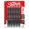 Sharpie S-Gel, Gel Pens, Medium Point (0.7 mm), Assorted Colours, 8 Count Sharpie